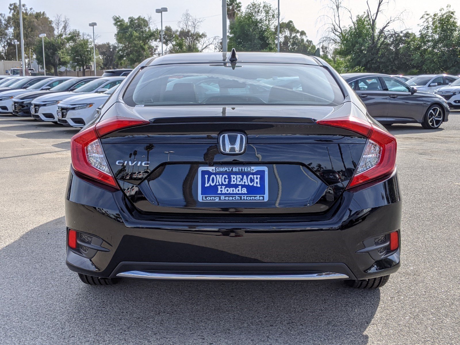 New 2020 Honda Civic Sedan Ex L 4dr Car In Signal Hill E206754 Long