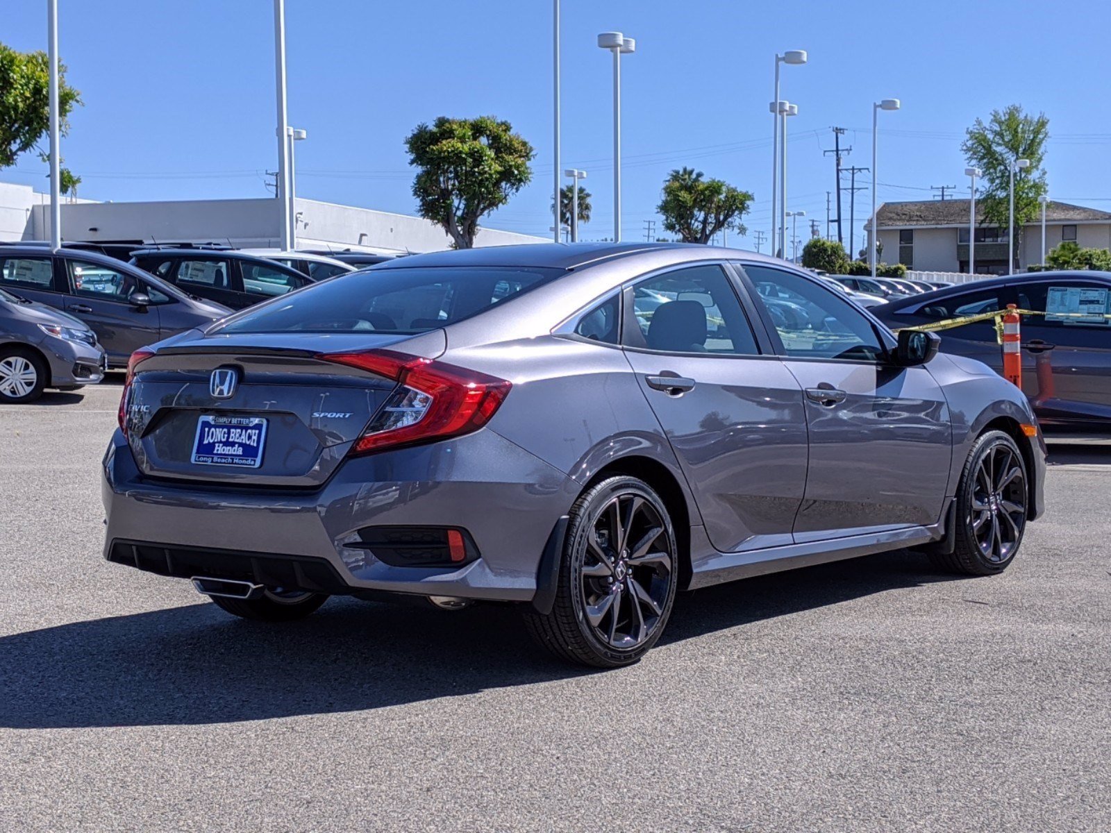 New 2020 Honda Civic Sedan Sport 4dr Car In Signal Hill #e207918 