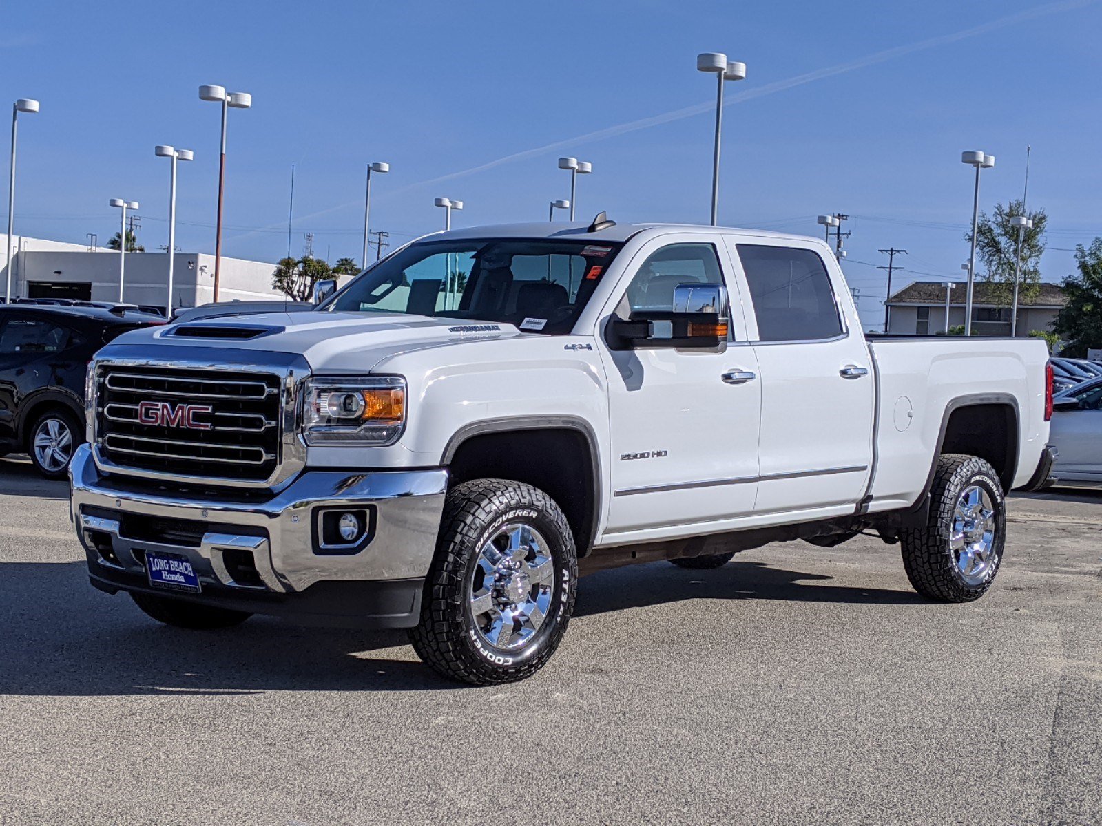 Pre-Owned 2018 GMC Sierra 2500HD SLT Crew Cab Pickup in Signal Hill # ...