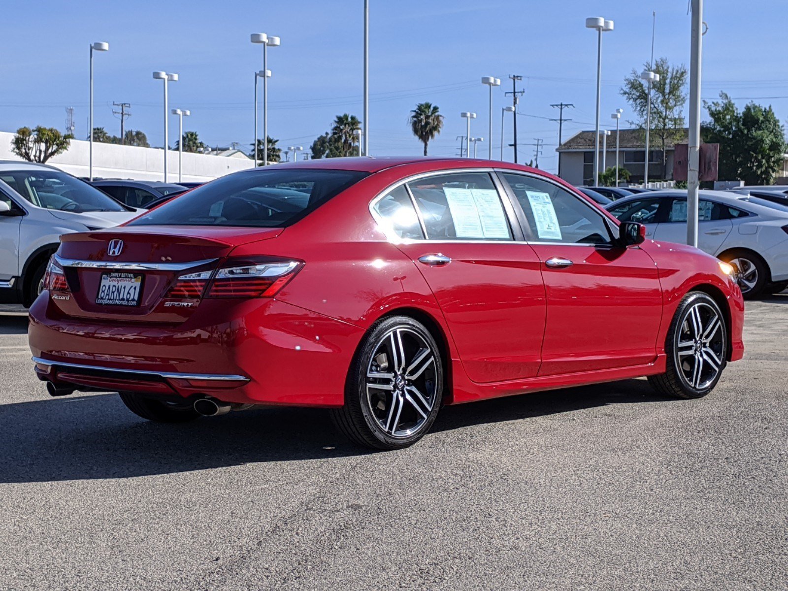 Pre-Owned 2017 Honda Accord Sedan Sport 4dr Car in Signal Hill #16252T ...