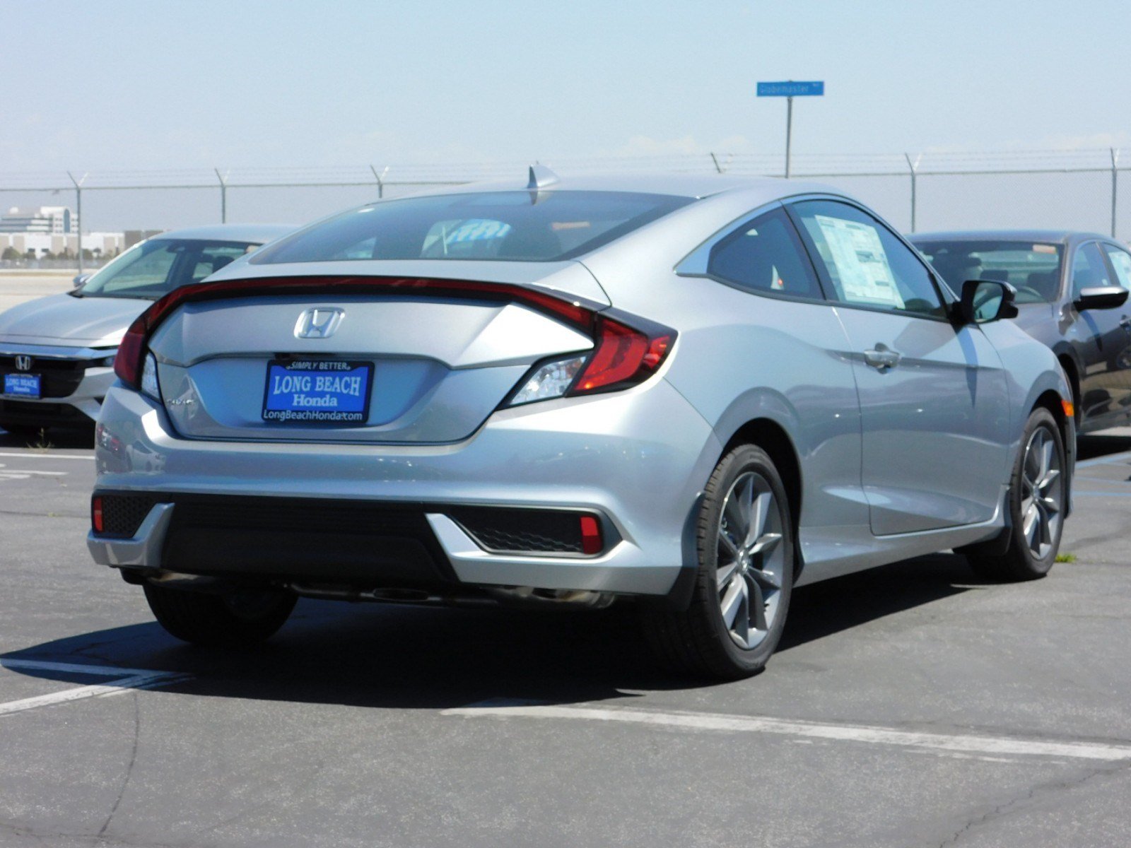 New 2019 Honda Civic Coupe EX 2dr Car in Signal Hill 
