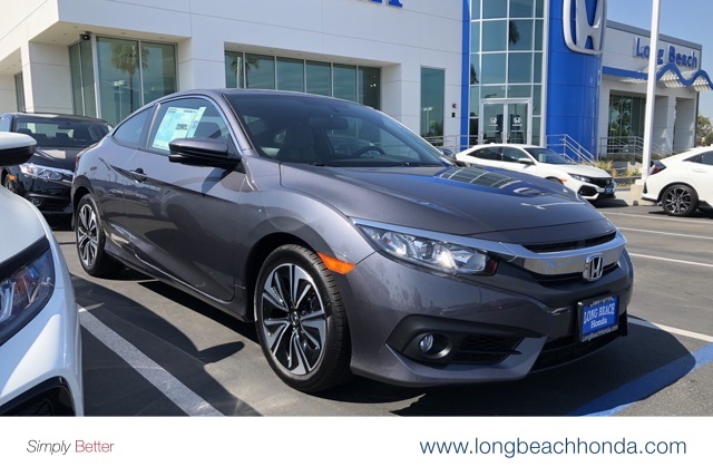 New 2018 Honda Civic EX-L 2D Coupe in Signal Hill #H354584 | Long Beach ...