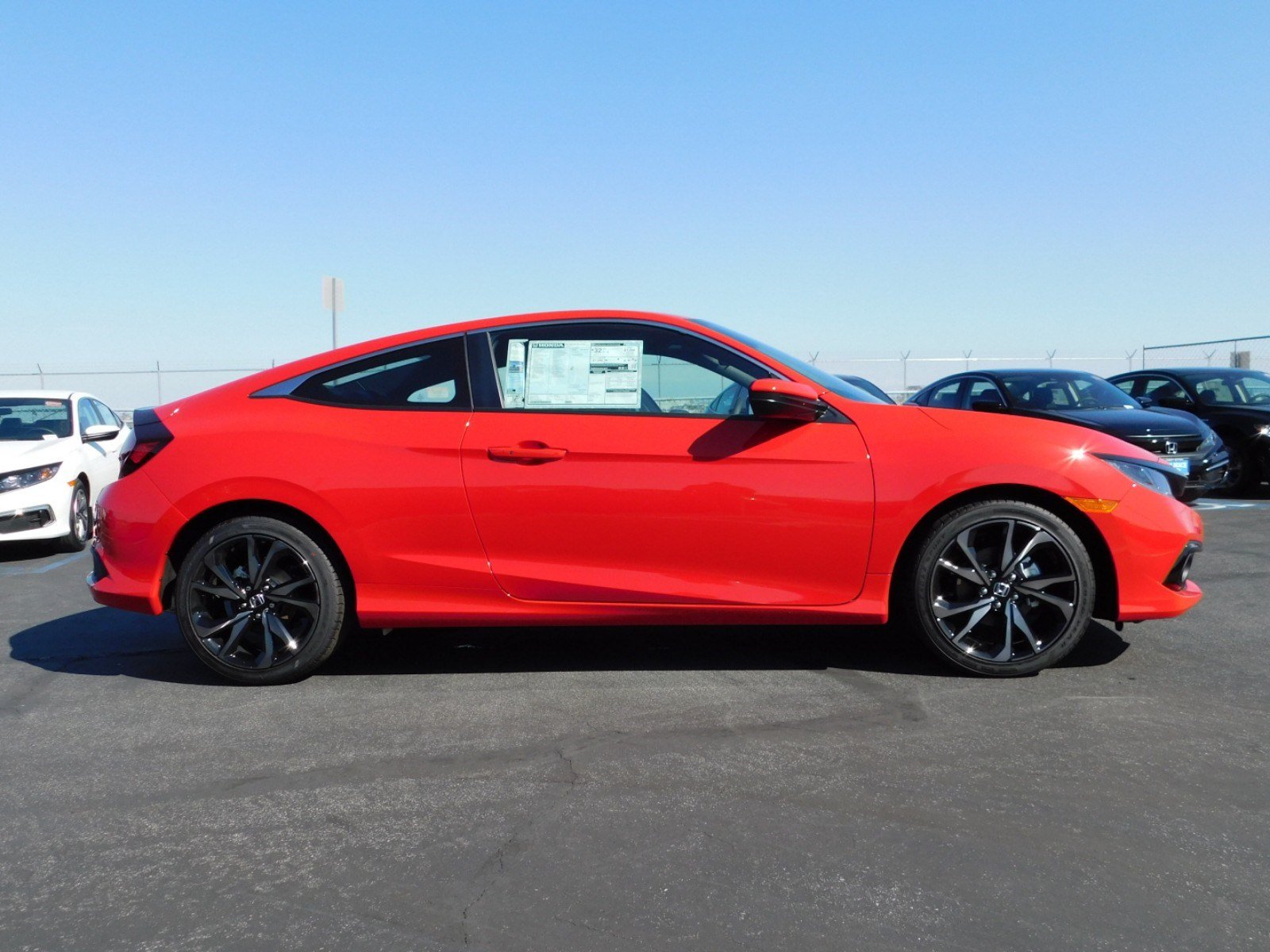 New 2019 Honda Civic Coupe Sport 2dr Car in Signal Hill 