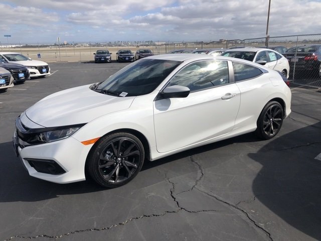 New 2019 Honda Civic Coupe Sport 2dr Car In Signal Hill #h300757 