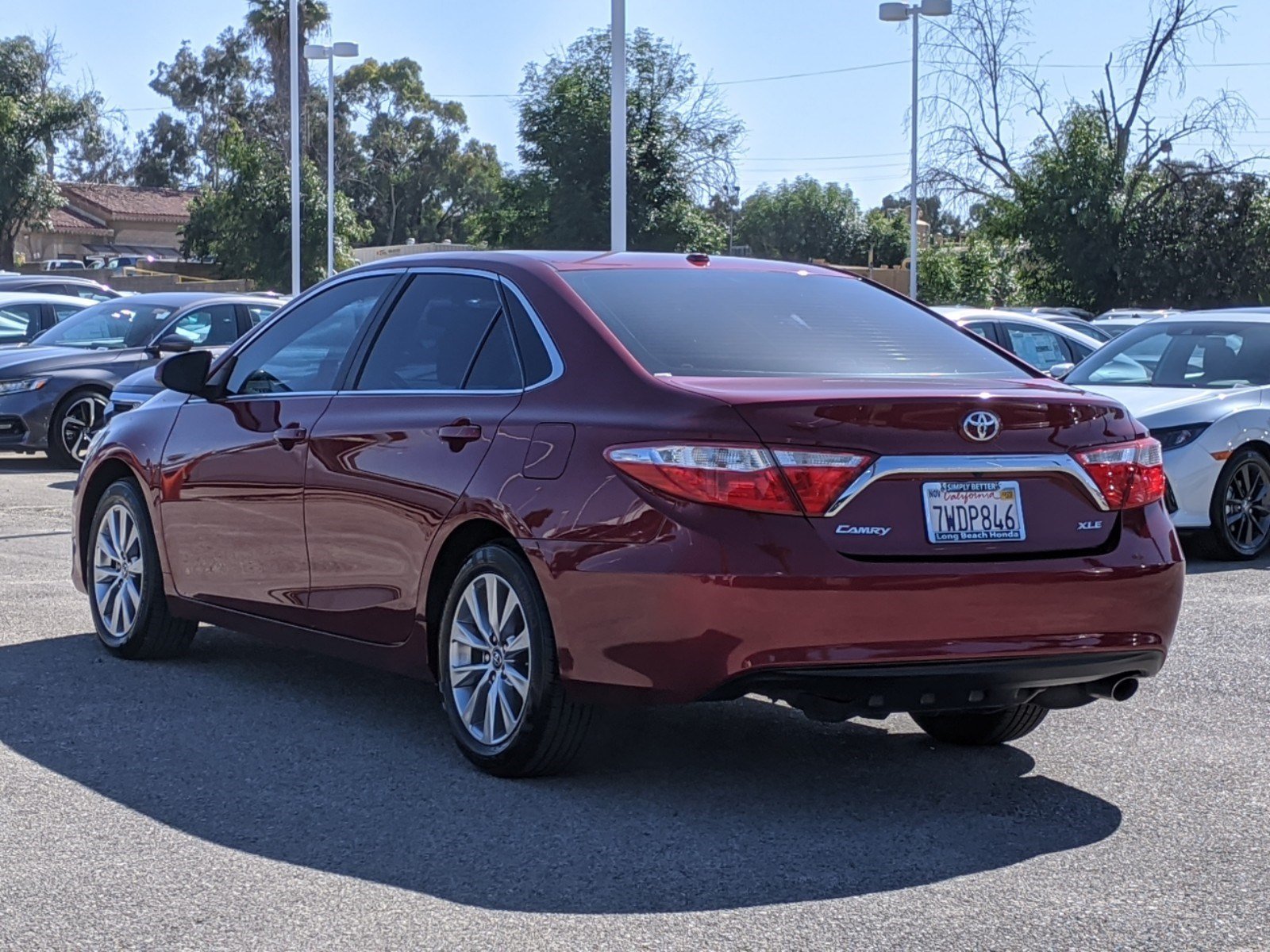 Pre-Owned 2017 Toyota Camry XSE 4dr Car in Signal Hill #16528T | Long ...