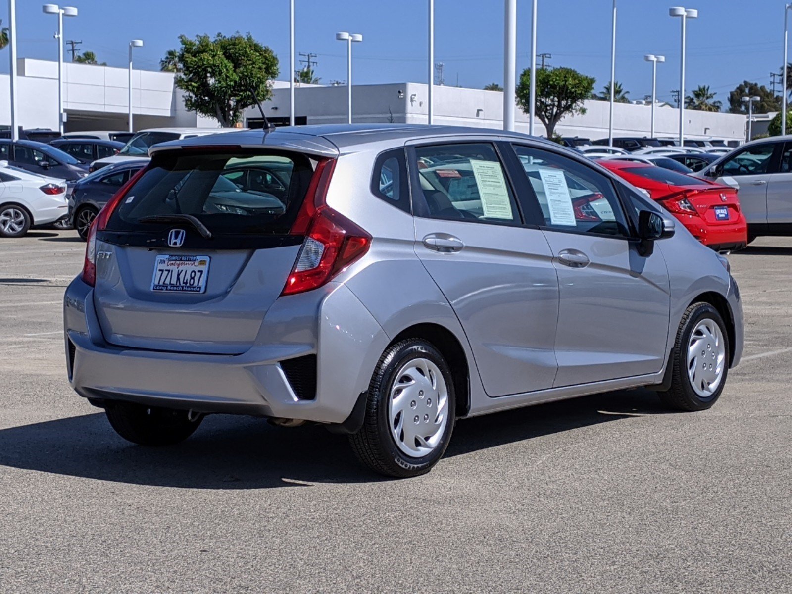 Certified Pre-Owned 2017 Honda Fit LX Hatchback in Signal Hill #16678T ...