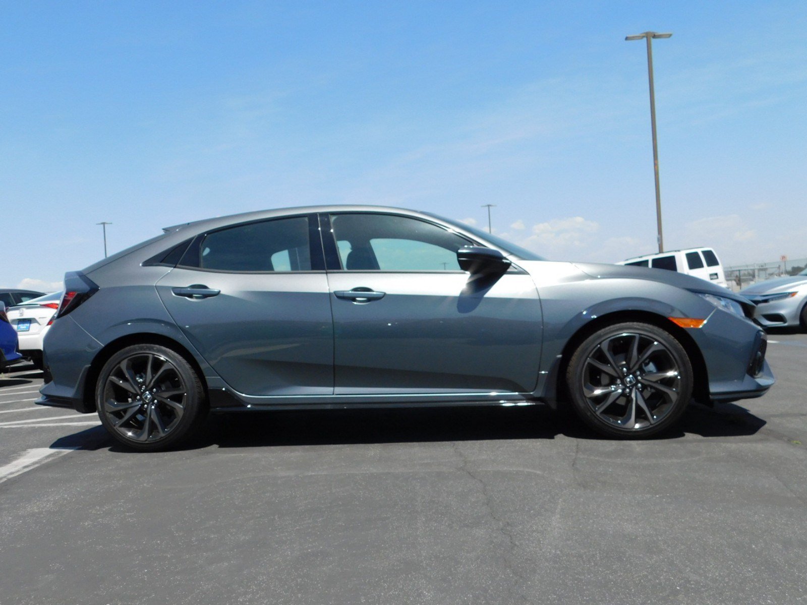 New 2019 Honda Civic Hatchback Sport Hatchback in Signal Hill #U214228 ...