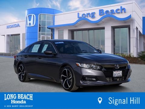 Certified Pre-Owned 2018 Honda Accord Sedan Sport 1.5T 4dr Car in